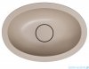 Omnires Shell M+ umywalka podblatowa 38x25 cm dune beige mat SHELL380UPDB